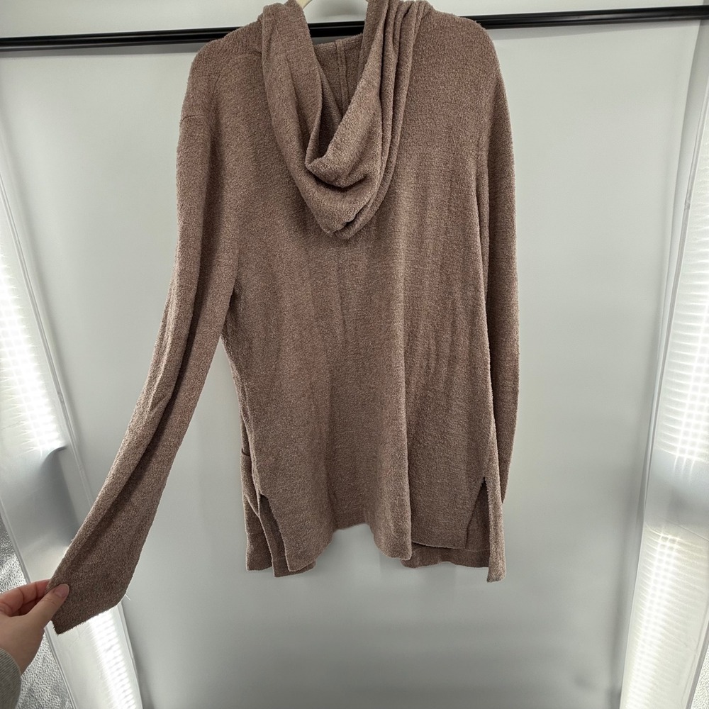 Barefoot Dreams‎ CozyChic Lite Open Front Cardigan Taupe 1X Style 905 - Picture 5 of 5